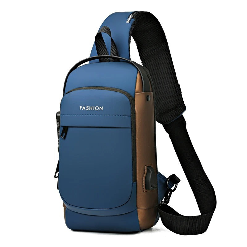 MOCHILA ANTIRROBO CON PUERTO USB